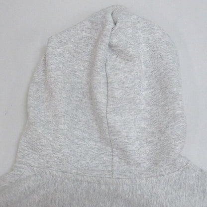 STUSSY Logo Print Pullover Hoodie Gray Size XL