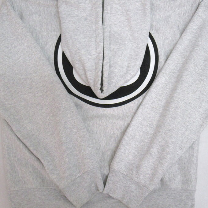 STUSSY Logo Print Pullover Hoodie Gray Size XL