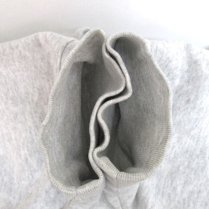 STUSSY Logo Print Pullover Hoodie Gray Size XL