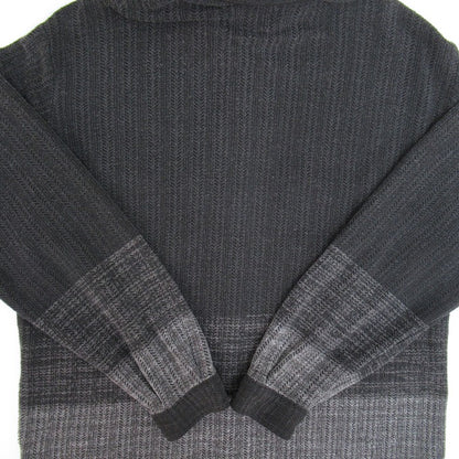 Levi's Italy 90's Gradation Knit Shirt Black/Gray Size XL