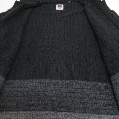 Levi's Italy 90's Gradation Knit Shirt Black/Gray Size XL