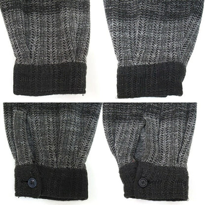 Levi's Italy 90's Gradation Knit Shirt Black/Gray Size XL