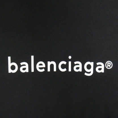 BALENCIAGA Copyright Medium Fit Hoodie Black Size XS