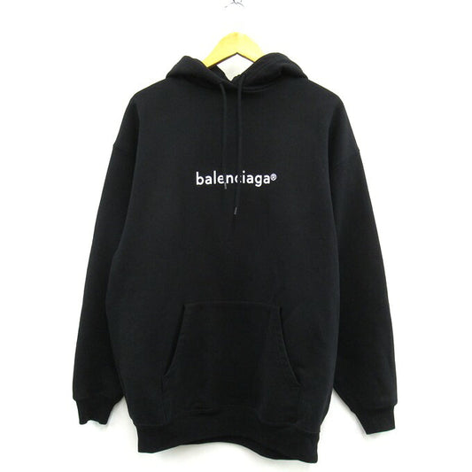 BALENCIAGA Copyright Medium Fit Hoodie Black Size XS