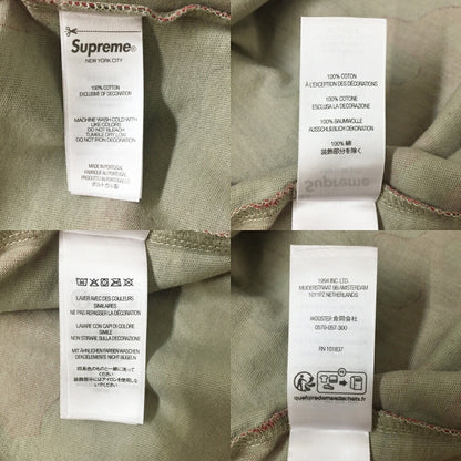 Supreme Camo Small Box Logo T-Shirt Red Size L