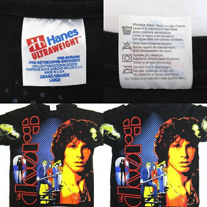The Doors 1992 Jim Morrison Double Sided T-Shirt Size L