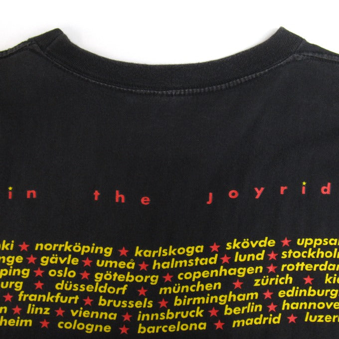 Roxette Double Sided Band T-Shirt Black Size L