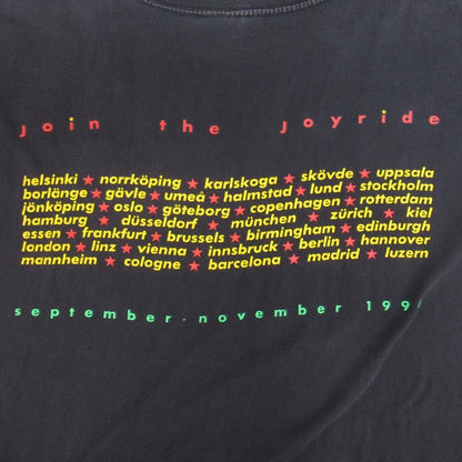 Roxette Double Sided Band T-Shirt Black Size L