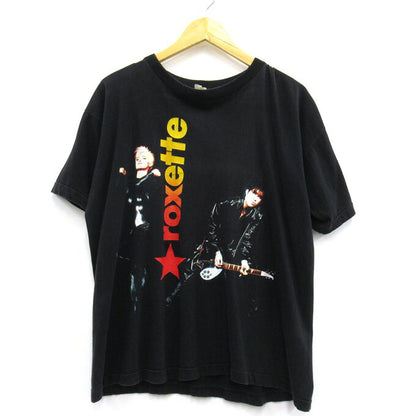 Roxette Double Sided Band T-Shirt Black Size L