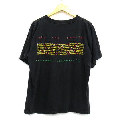 Roxette Double Sided Band T-Shirt Black Size L