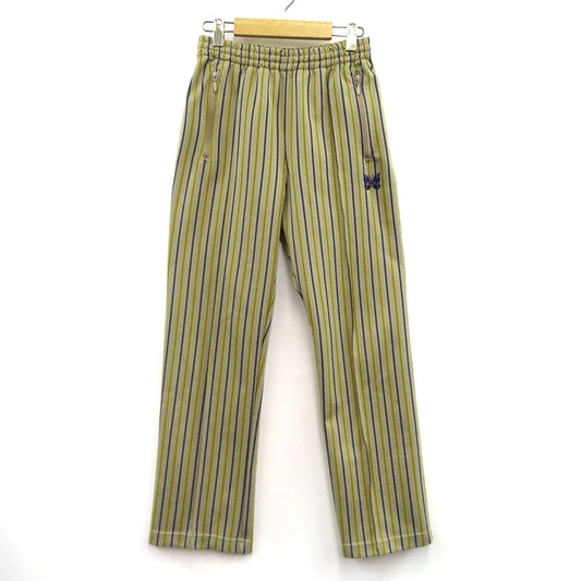 Needles Stripe Poly Jacquard Track Pants Yellow Size S