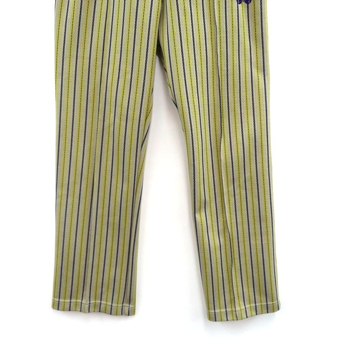 Needles Stripe Poly Jacquard Track Pants Yellow Size S
