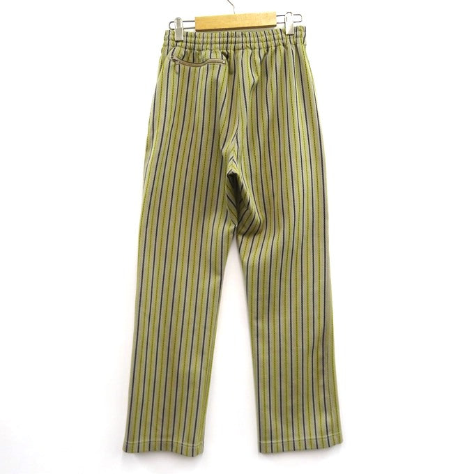 Needles Stripe Poly Jacquard Track Pants Yellow Size S