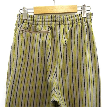 Needles Stripe Poly Jacquard Track Pants Yellow Size S