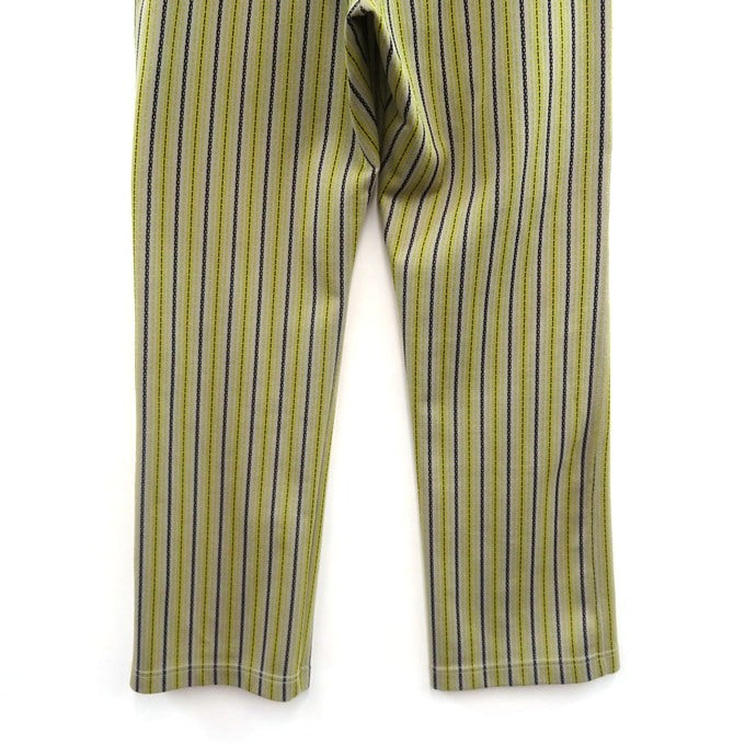 Needles Stripe Poly Jacquard Track Pants Yellow Size S