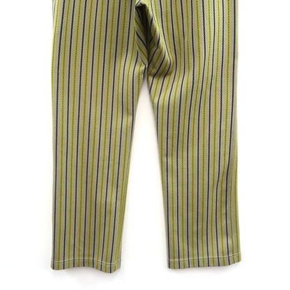 Needles Stripe Poly Jacquard Track Pants Yellow Size S