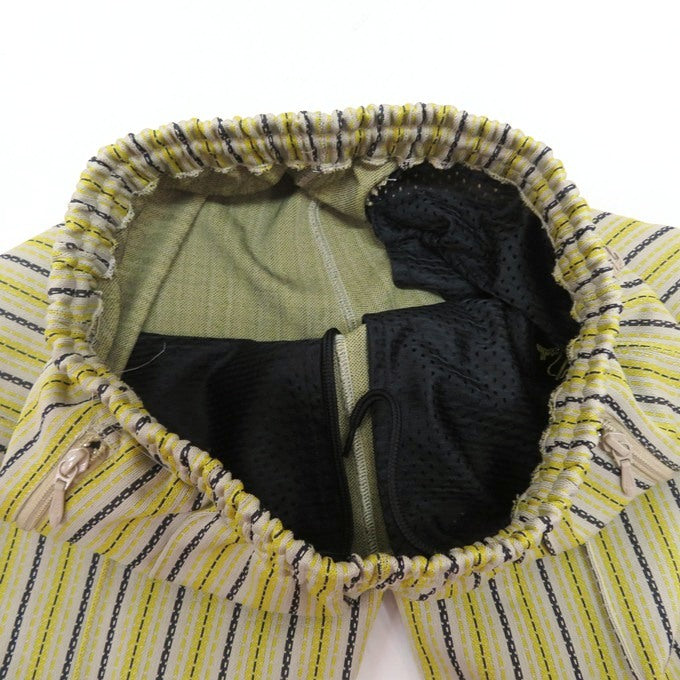 Needles Stripe Poly Jacquard Track Pants Yellow Size S