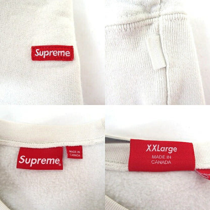 Supreme Small Box Logo Sweatshirt White Size XXL