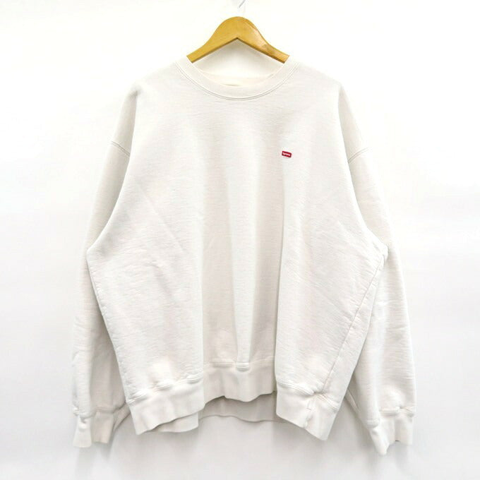 Supreme Small Box Logo Sweatshirt White Size XXL