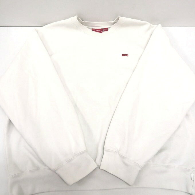 Supreme Small Box Logo Sweatshirt White Size XXL