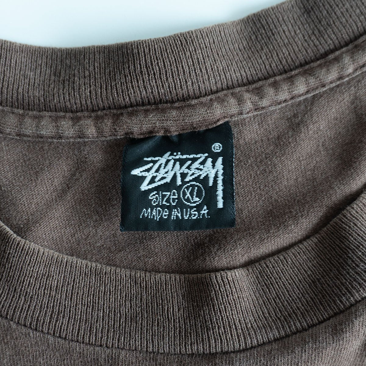Stussy 80S Double-sided print T-shirt Size XL
