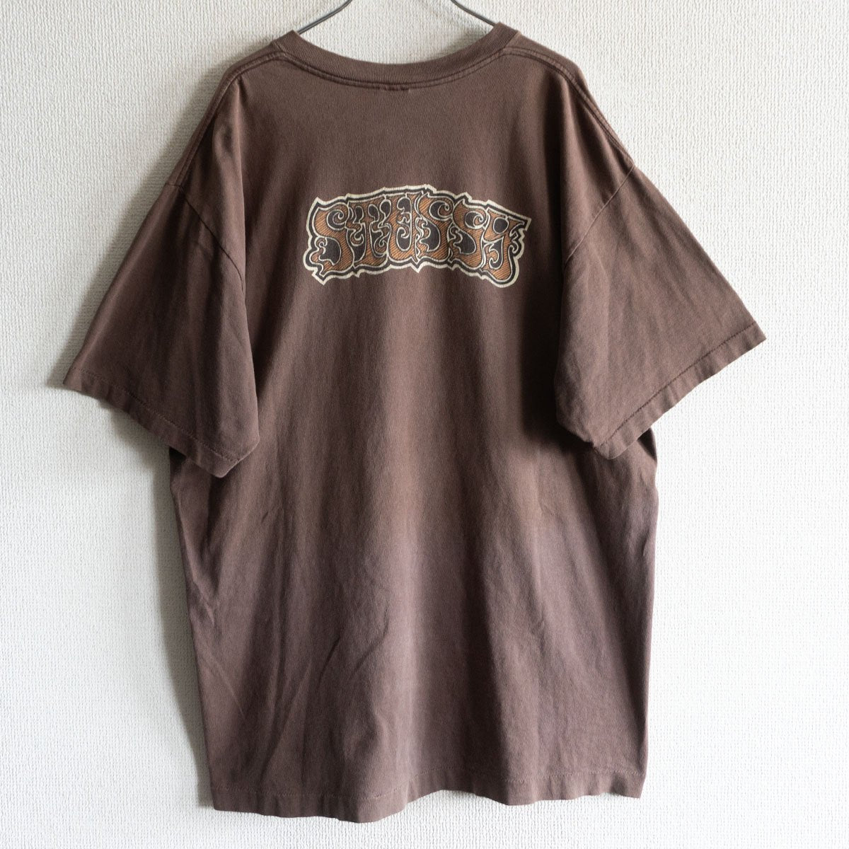 Stussy 80S Double-sided print T-shirt Size XL