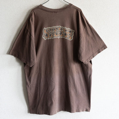 Stussy 80S Double-sided print T-shirt Size XL
