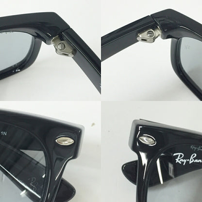 Ray-Ban NEW WAYFARER RB2132F Black Gray Sunglasses Size 55