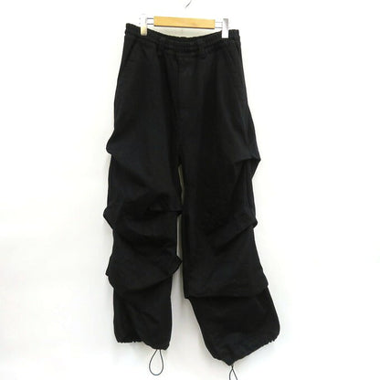 A.F ARTEFACT Tuck Wide Pants Black Size 1
