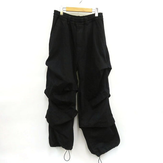 A.F ARTEFACT Tuck Wide Pants Black Size 1