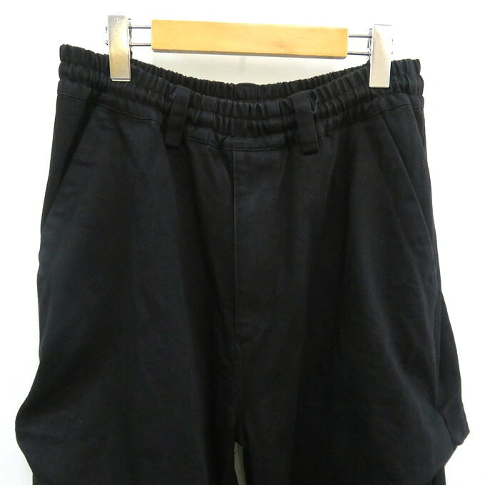 A.F ARTEFACT Tuck Wide Pants Black Size 1