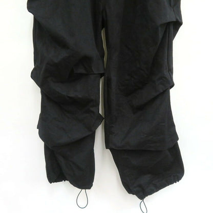 A.F ARTEFACT Tuck Wide Pants Black Size 1