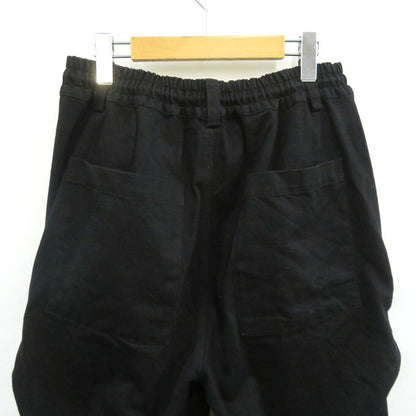 A.F ARTEFACT Tuck Wide Pants Black Size 1
