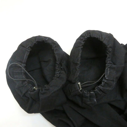 A.F ARTEFACT Tuck Wide Pants Black Size 1