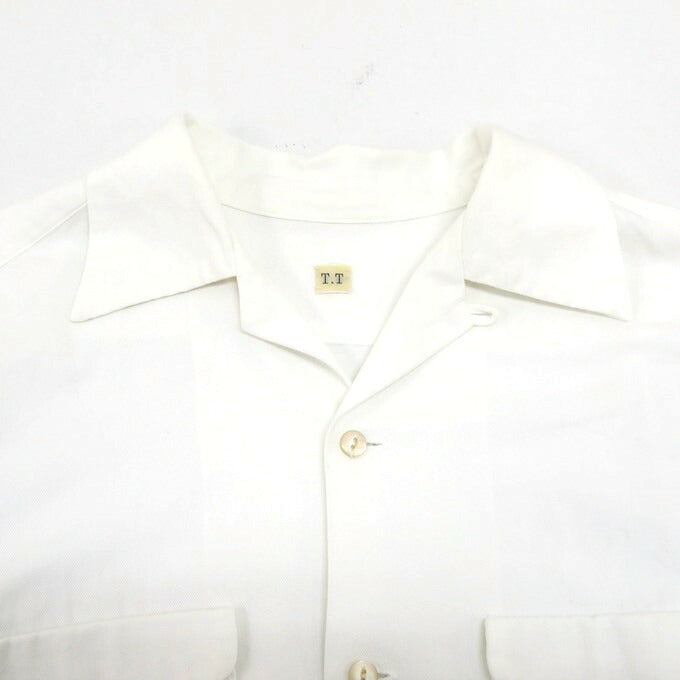 T.T (Taiga Takahashi) Lot.101 Open Shirt White Size 15