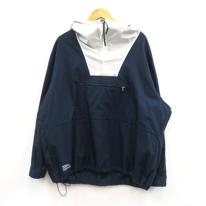 FreshService Utility Anorak Parka Navy Hoodie Size L