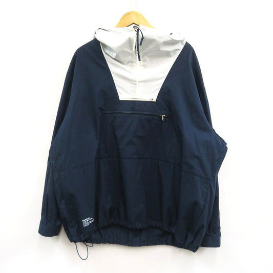 FreshService Utility Anorak Parka Navy Hoodie Size L
