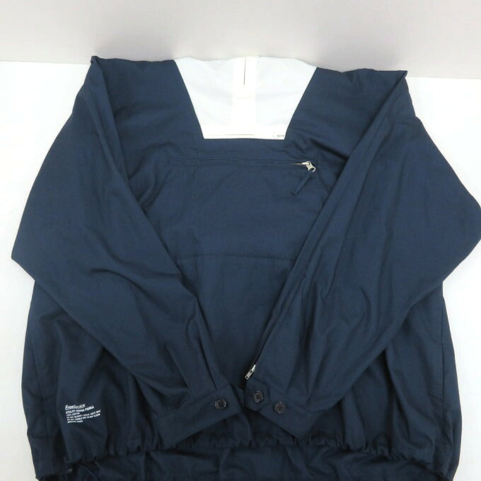 FreshService Utility Anorak Parka Navy Hoodie Size L