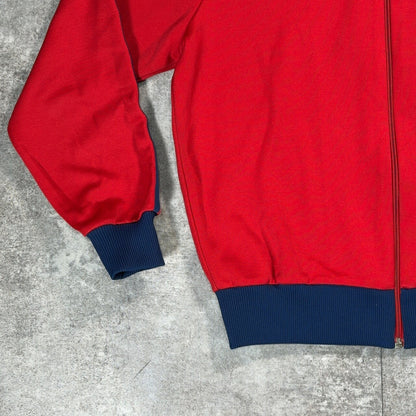 ADS- adidas 80s Descente Track Jacket Red Size 2