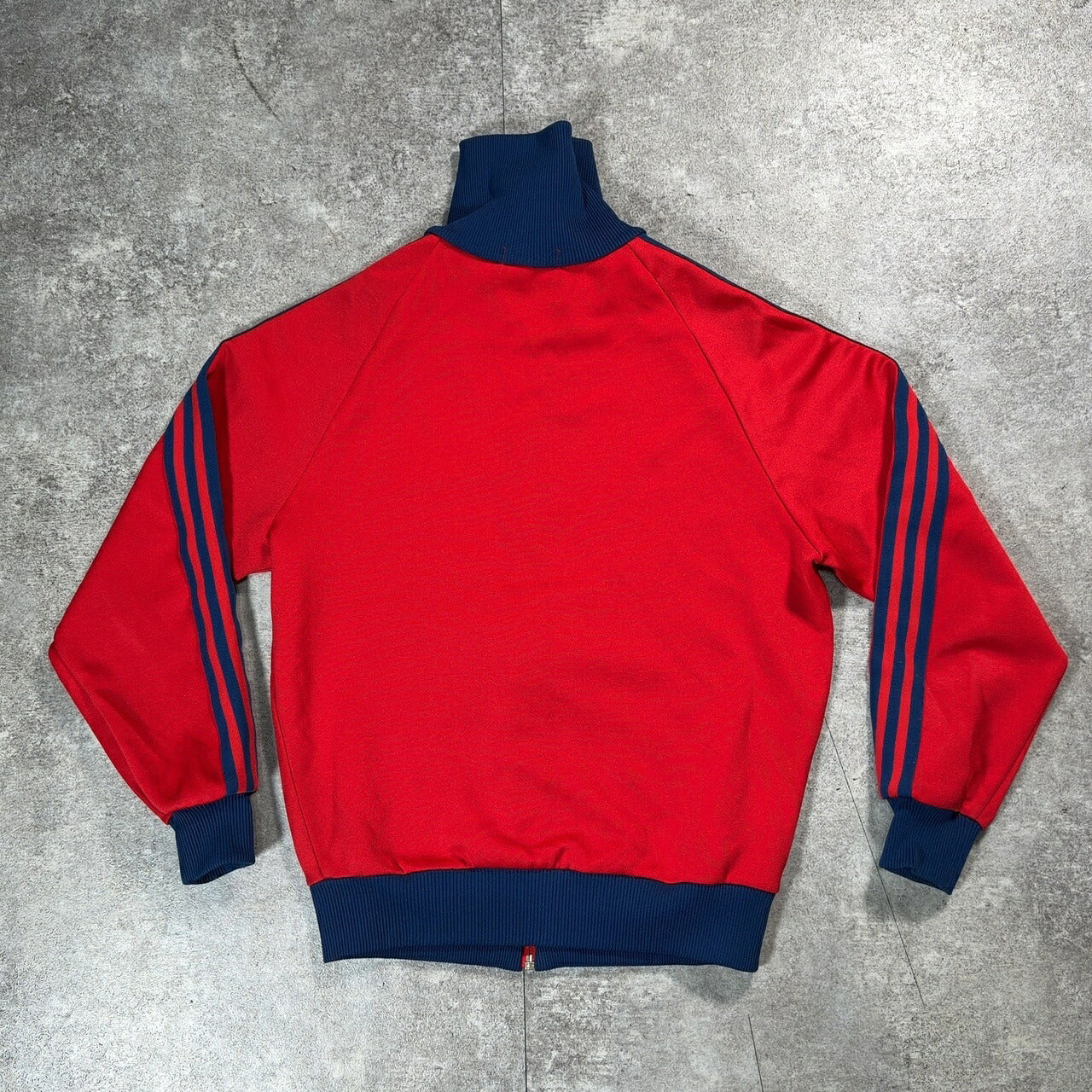 ADS- adidas 80s Descente Track Jacket Red Size 2