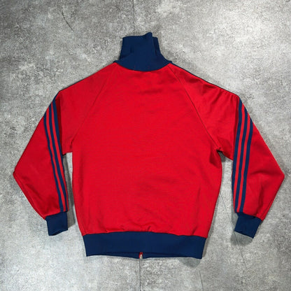 ADS- adidas 80s Descente Track Jacket Red Size 2