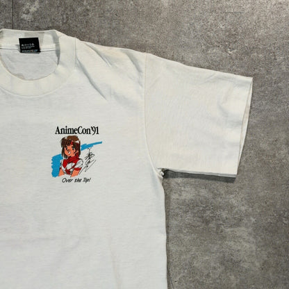 GunSmith Cats 90s Anime Con Screen T-Shirt White Size M