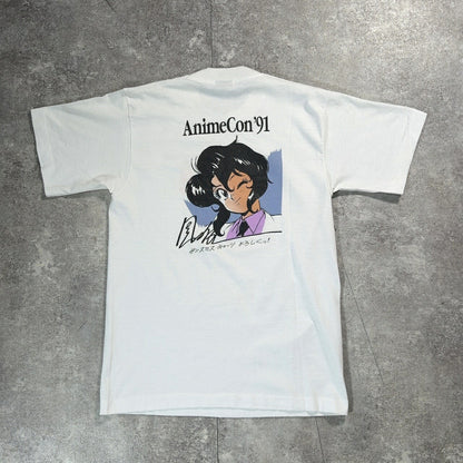 GunSmith Cats 90s Anime Con Screen T-Shirt White Size M
