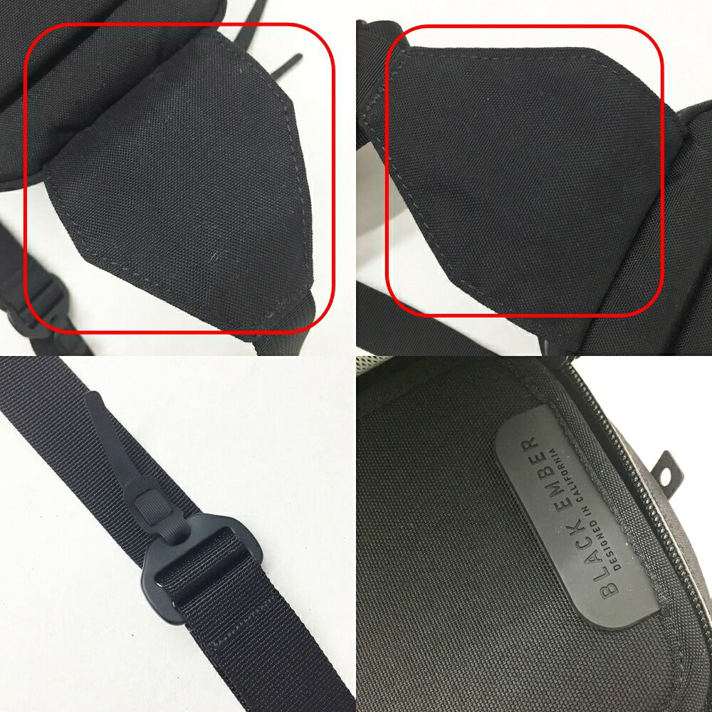BLACK EMBER Body Bag Black Size ONE SIZE
