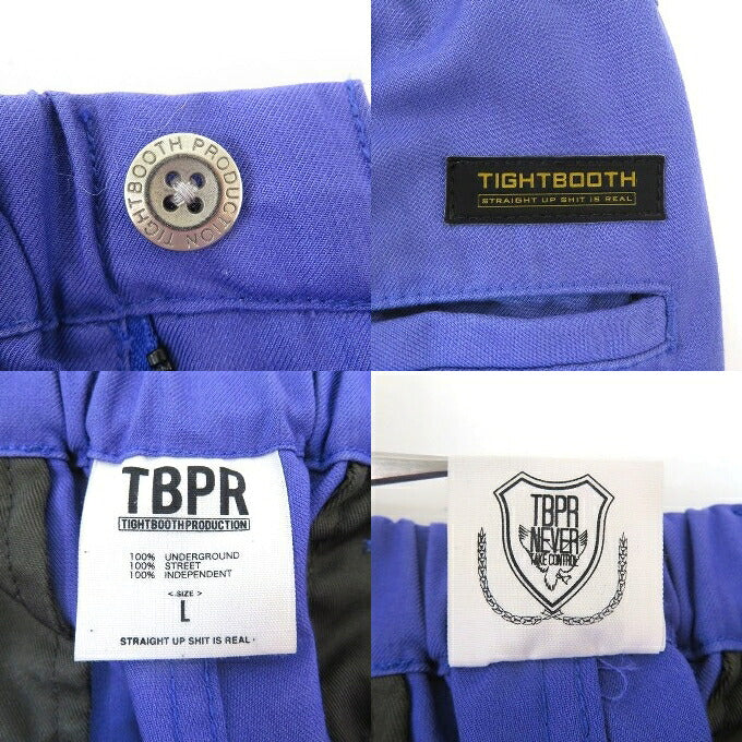 TIGHTBOOTH Baggy Slacks Purple Size L