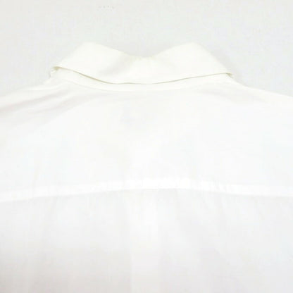 GroundY Cotton Asymmetric Long Sleeve Shirt White Size 3