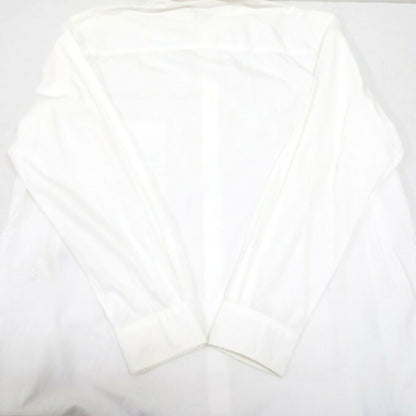 GroundY Cotton Asymmetric Long Sleeve Shirt White Size 3
