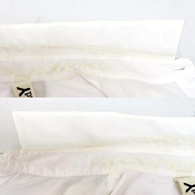 GroundY Cotton Asymmetric Long Sleeve Shirt White Size 3