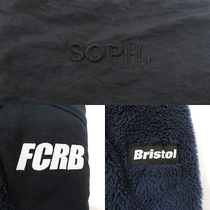 F.C.R.B. 20AW Sherpa Fleece Jacket Navy Size M