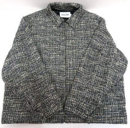 MAGIC STICK Lux Detroit Tweed Jacket Black Size L